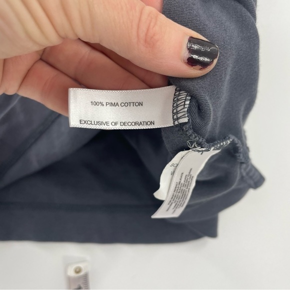 Cutter & Buck Pima Cotton Soft Long Sleeve Preppy Polo Gray 1X Big and Tall - Picture 5 of 12